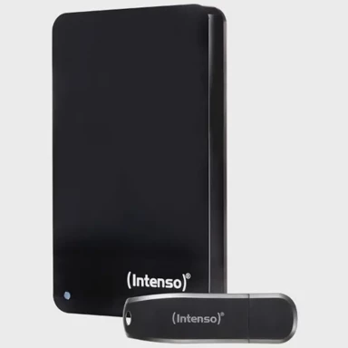 INTENSO Eksterni tvrdi disk, 1 TB, 5400 RPM, 2.5" Micro-USB B 3.2 Gen 1, crni